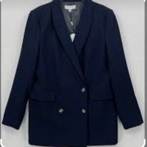 Something Navy Two-Piece Suit: Jacket & Pants